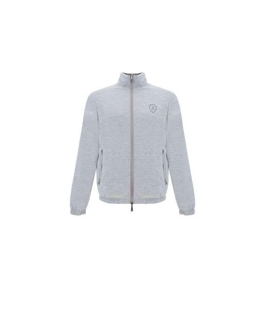 Brunello Cucinelli Gray Reversible Jacket for men
