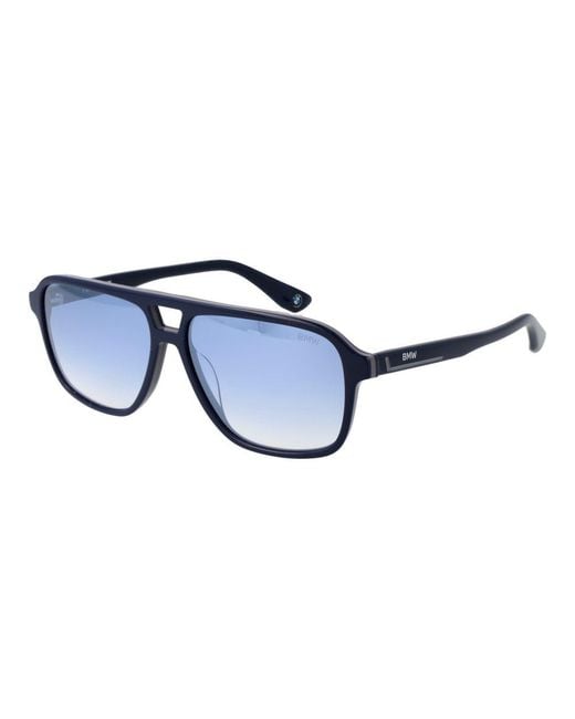 BMW Blue Acetate Sunglasses for men