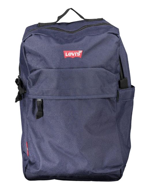 Levi's Blue Polyester Backpack for men