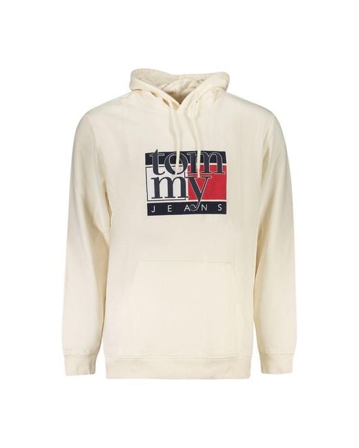 Tommy Hilfiger White Cotton Sweater for men