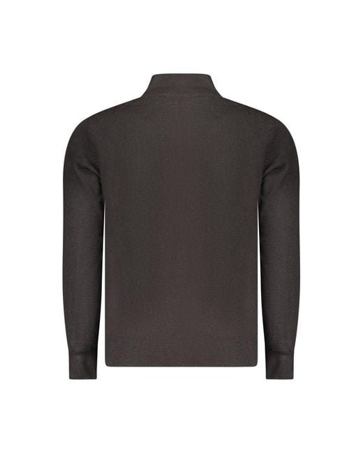 North Sails Black Nero Acrylic Men Cardigan for men