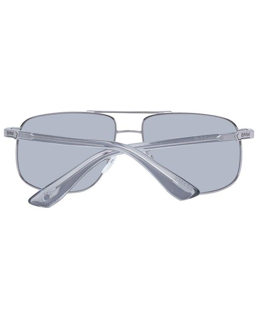 BMW Metallic Gray Men Sunglasses for men