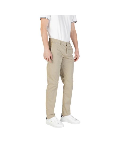 Replay Natural Bicolor Cotton Casual Pants for men