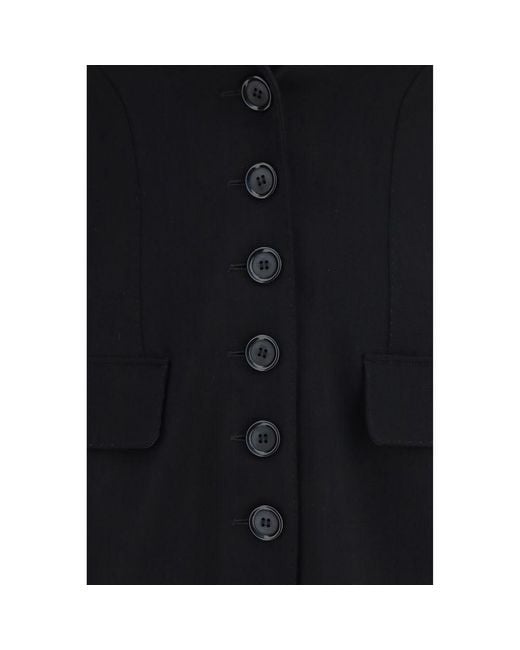 Dolce & Gabbana Black Wool Oves Aries Full