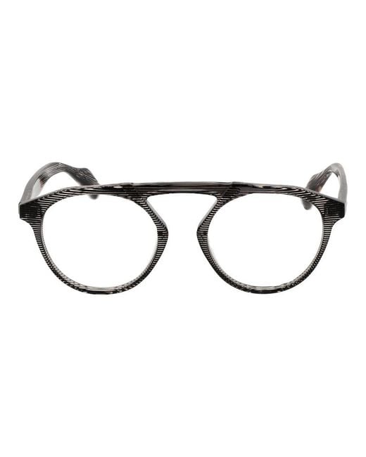 Yohji Yamamoto Black Plastic Glasses (Frames) for men
