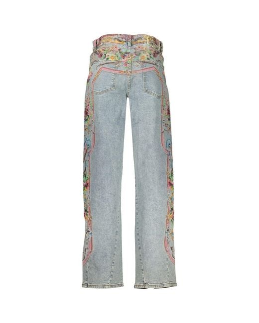 Desigual Blue Cotton S Jean