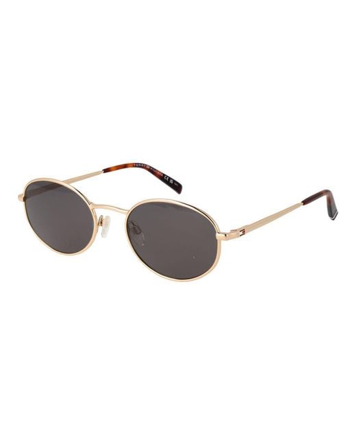 Tommy Hilfiger Metallic Gold Metal Sunglasses