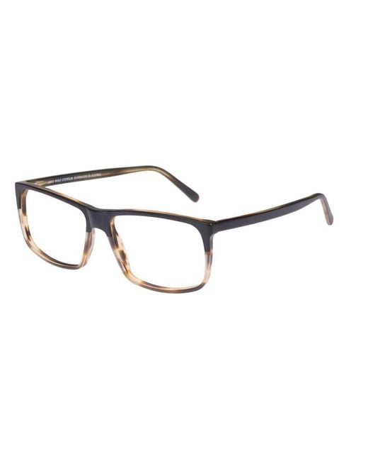 Andy Wolf Black Brown Acetate Glasses (frames) for men