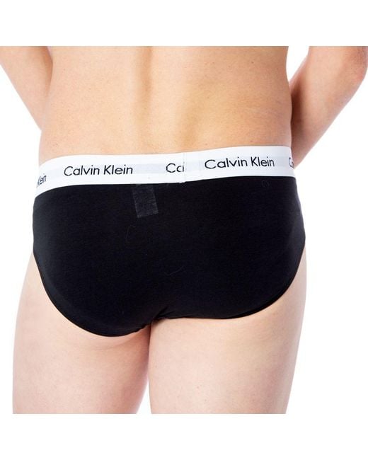 Calvin Klein Black 3 Pack Brief for men