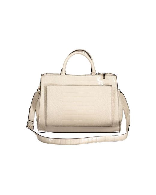 Guess Natural Polyethylene Handbag