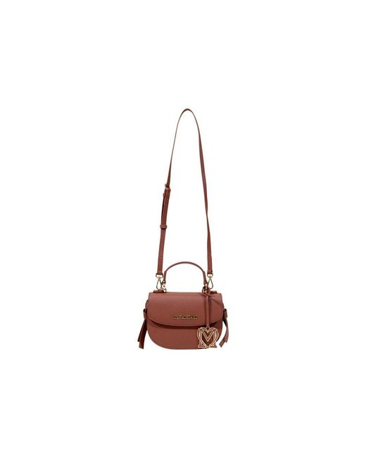 Love Moschino Brown Polyethylene Handbag