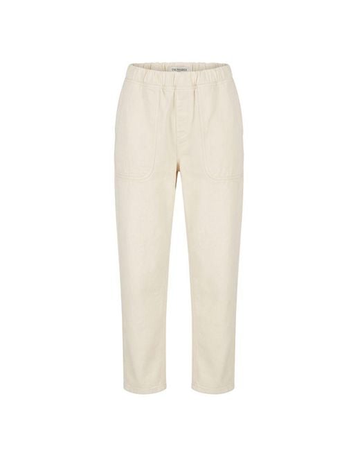 Trussardi Natural Beige Cotton Men Pants for men