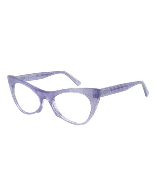 Andy Wolf Blue Purple Acetate Glasses (frames)