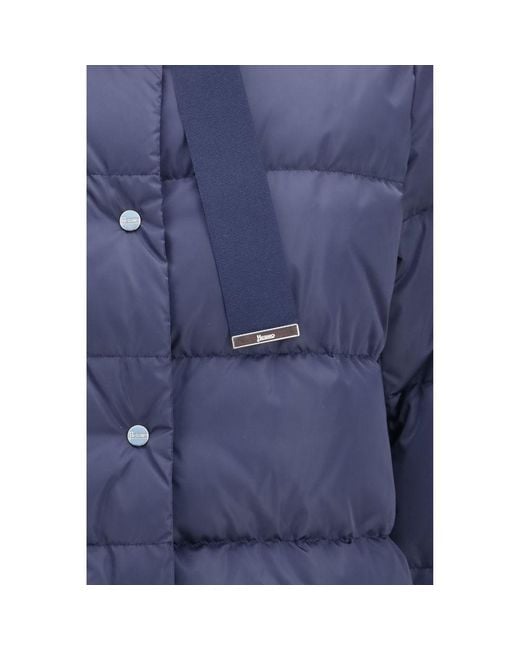 Herno Blue Polyester Full