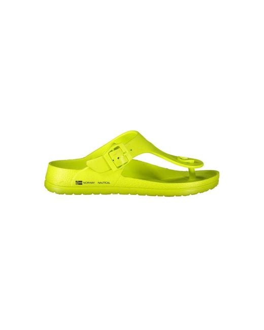 Norway 1963 Yellow Giallo Plastica Ciabatta