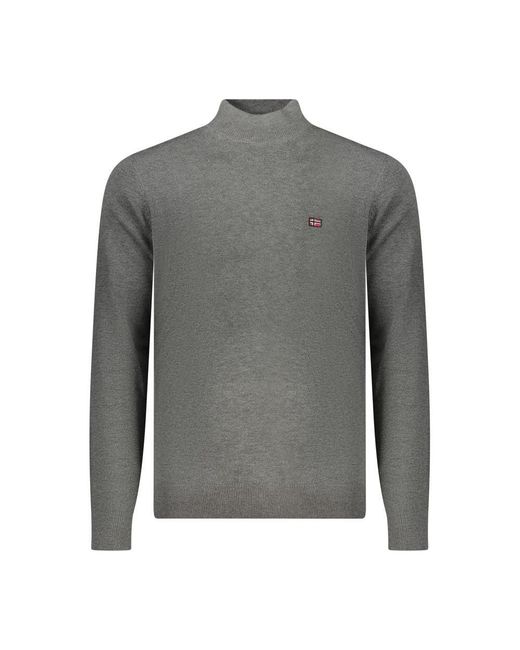 Norway 1963 Gray Polyester Sweater for men
