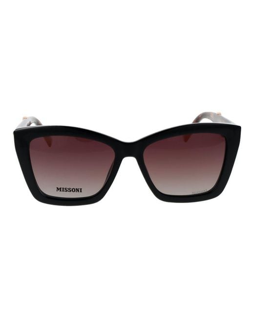 Missoni Brown Black Polyamide Glasses (frames)