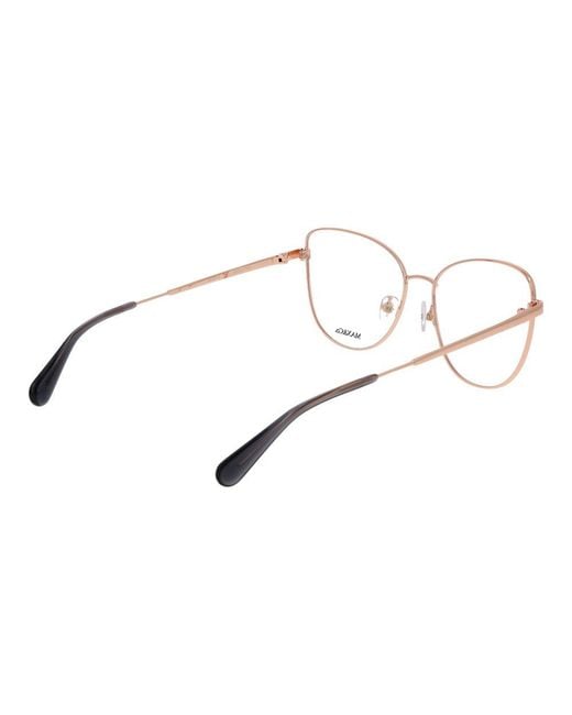 MAX&Co. Metallic Rose Gold Metal Glasses (frames)
