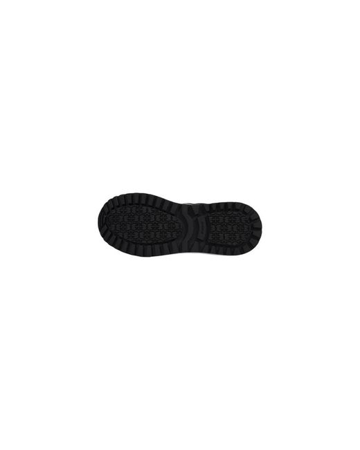 Pinko Black Leather Low Top Sneakers
