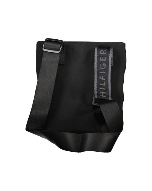 Tommy Hilfiger Black Polyester Shoulder Bag for men