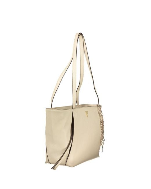 Guess Natural Beige Polyurethane 's Bag