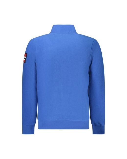 Norway 1963 Blue Polyester Sweater for men