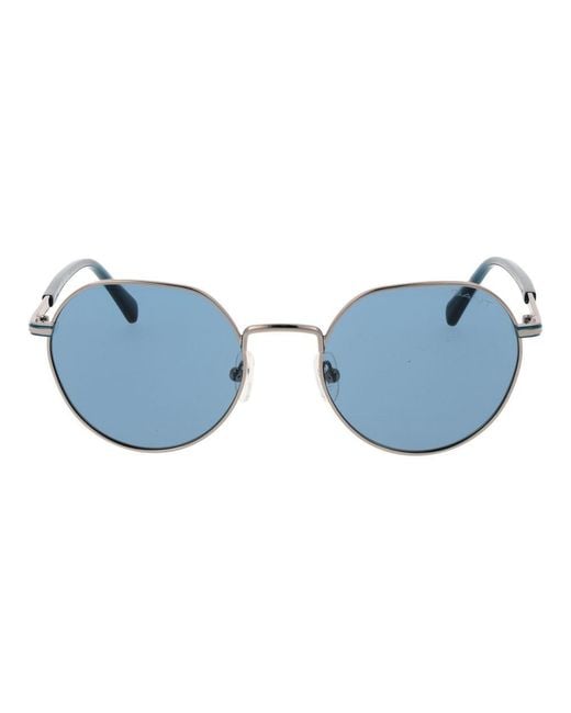 Gant Blue Metal Sunglasses for men