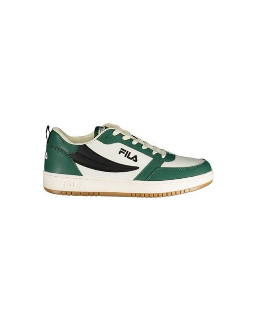 Fila Green White Polyurethane Men Sneaker for men