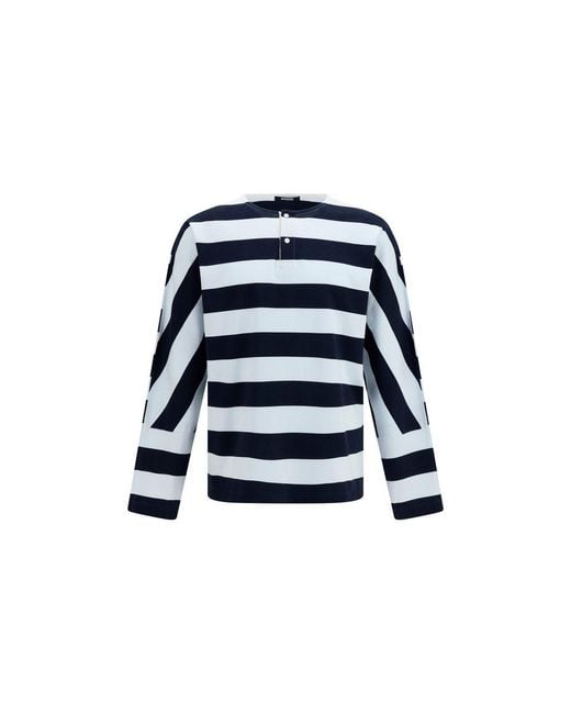 Jacquemus Blue Multicolor Cotton T for men