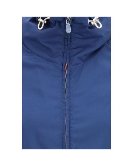Brunello Cucinelli Blue Polyester Shell Jacket for men