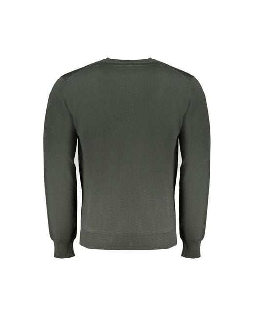 Harmont & Blaine Green Verde Wool Men's Sweater for men