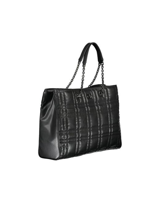 Calvin Klein Black Polyester Handbag