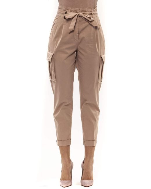 Peserico Multicolor Rosa Jeans & Pant