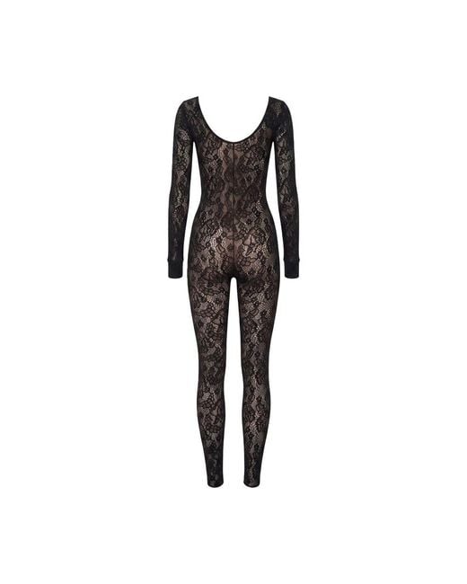 Wolford Black Polyamide Jumpsuit