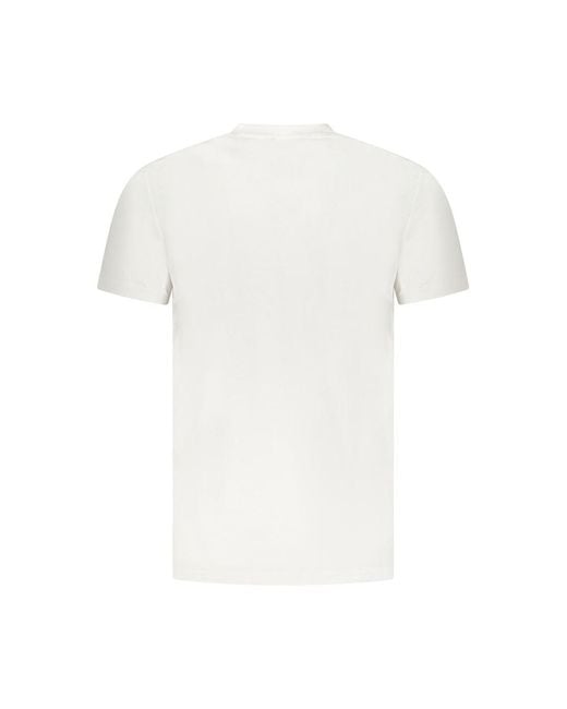 Roberto Cavalli White Cotton T-Shirt for men