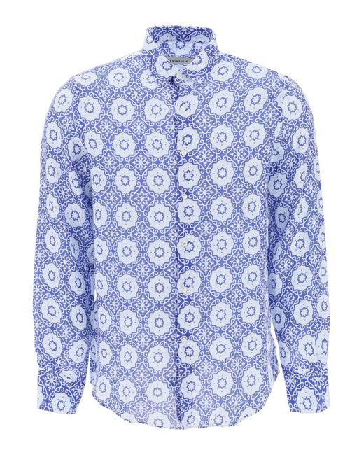 Peninsula Blue Camicia Filicudi V15 for men