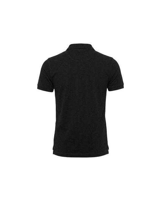 Bikkembergs Black Cotton Polo Shirt for men
