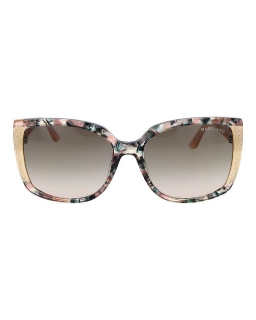 MARCIANO BY GUESS Multicolor Plastic Sunglasses