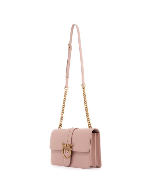 Pinko Pink Classic Love Icon Simply Bag