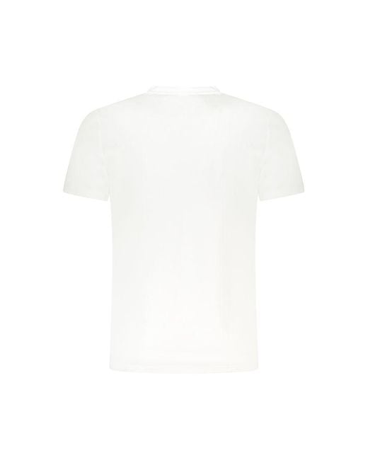 Roberto Cavalli White Cotton T-Shirt for men