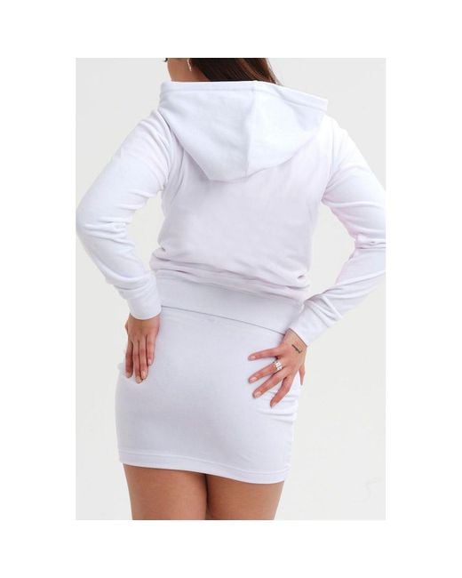 Juicy Couture White Polyester Sweatshirt