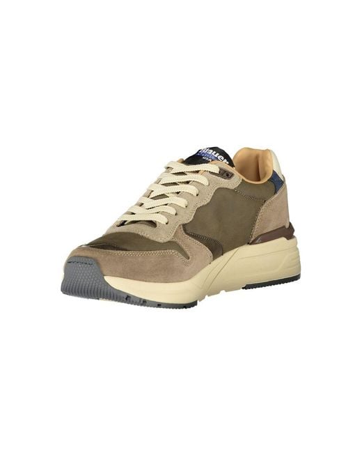 Blauer Gray Leather Sneaker for men