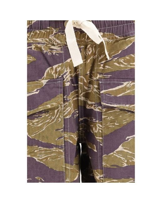 R13 Brown Multicolor Cotton Casual Pants