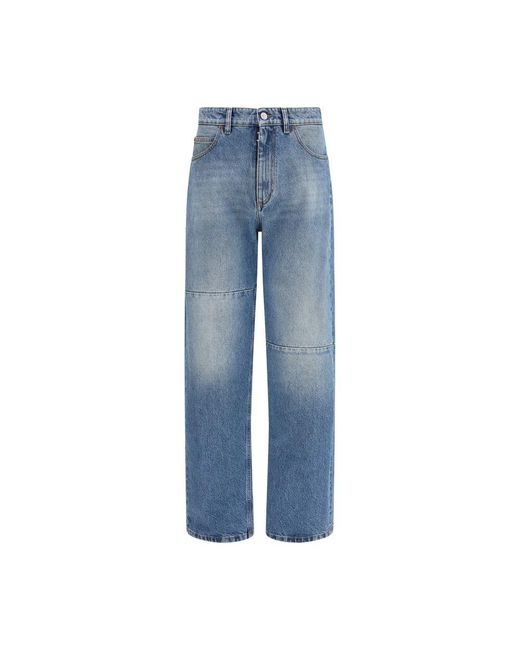 MM6 by Maison Margiela Blue Cotton Jeans Denim for men