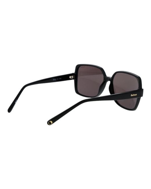 Barbour Black Plastic Sunglasses