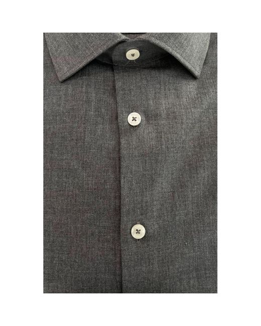 Baldinini Gray Cotton Men's Shirt for men