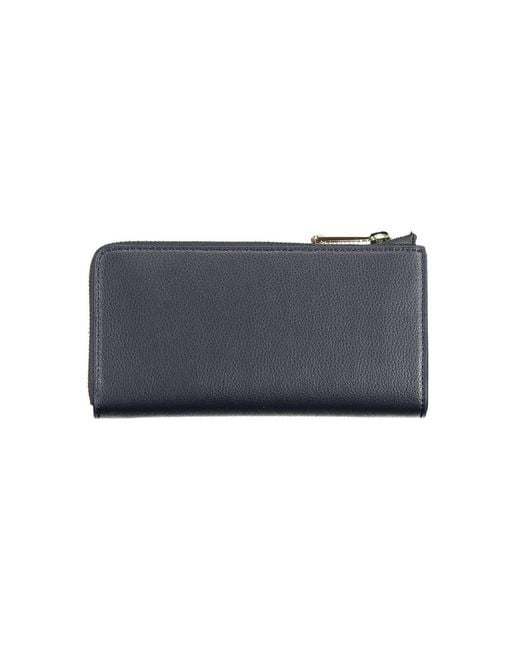 Tommy Hilfiger Blue Polyethylene Wallet