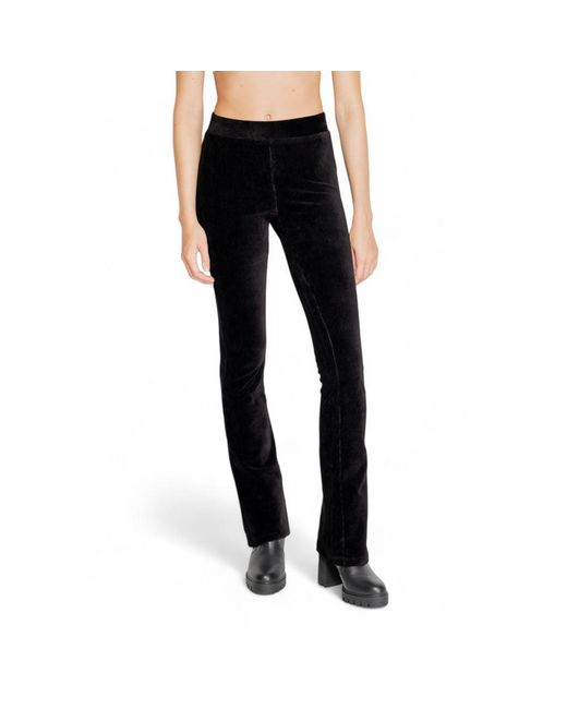Street One Black Cotton Jeans & Pant