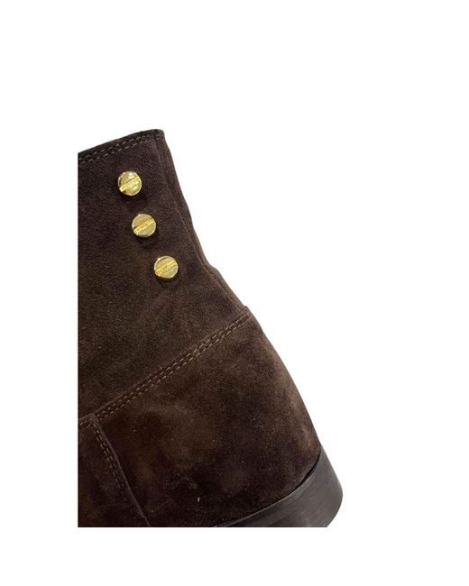 Borbonese Black Brown Leather Boot