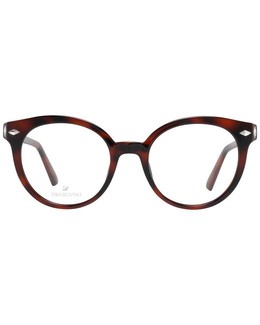Swarovski Brown Glasses Frame